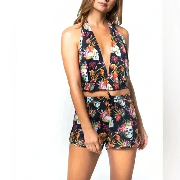 🆕Summer Set Floral Print Open-Back M🆕 - Picture 1 of 12